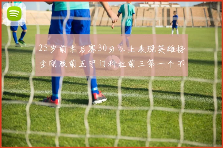 25岁前季后赛30分以上表现英雄榜金刚狼前五守门科杜前三第一个不以得分著称